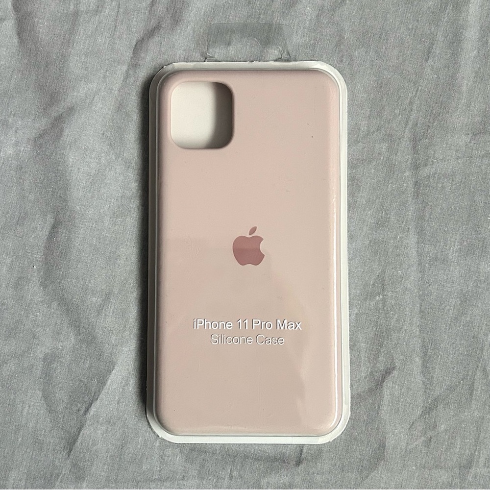 Apple iPhone 11 Pro Max Silicone Case - Soft Pink